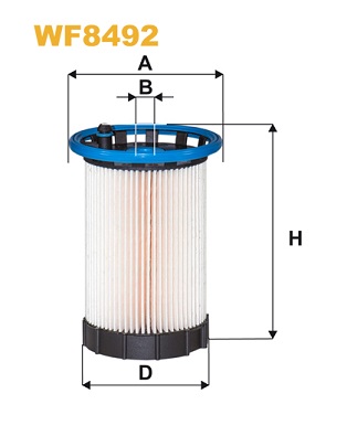 Brandstoffilter Wix Filters WF8492