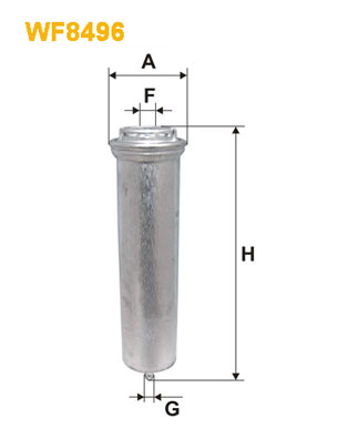 Brandstoffilter Wix Filters WF8496