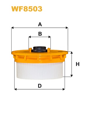Brandstoffilter Wix Filters WF8503