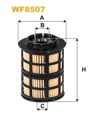 Brandstoffilter Wix Filters WF8507