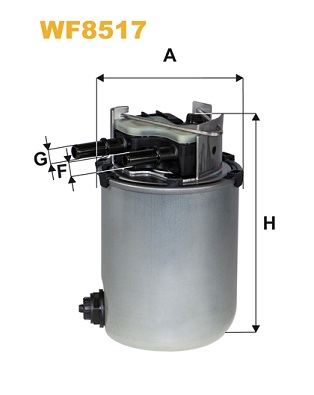 Brandstoffilter Wix Filters WF8517