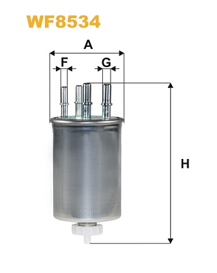 Brandstoffilter Wix Filters WF8534