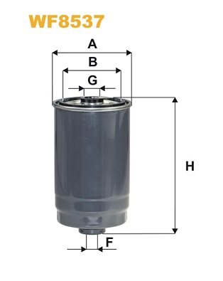 Brandstoffilter Wix Filters WF8537