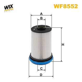 Brandstoffilter Wix Filters WF8552