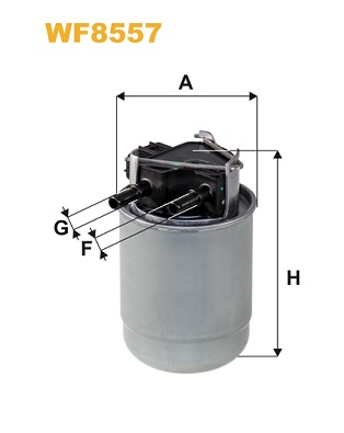 Brandstoffilter Wix Filters WF8557