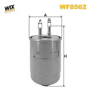 Brandstoffilter Wix Filters WF8562