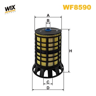 Brandstoffilter Wix Filters WF8590