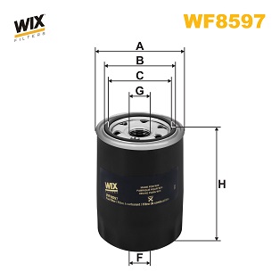 Brandstoffilter Wix Filters WF8597