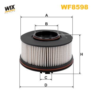 Brandstoffilter Wix Filters WF8598
