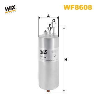 Brandstoffilter Wix Filters WF8608