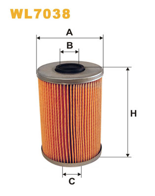 Oliefilter Wix Filters WL7038