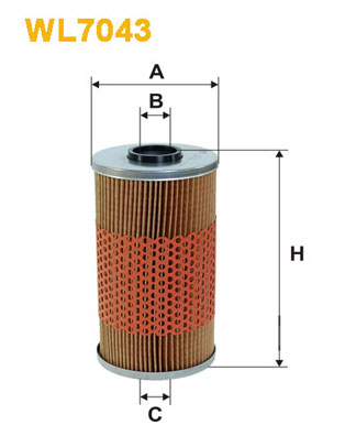 Oliefilter Wix Filters WL7043