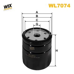 Oliefilter Wix Filters WL7074