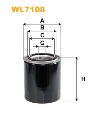 Oliefilter Wix Filters WL7108