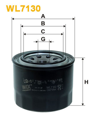 Oliefilter Wix Filters WL7130