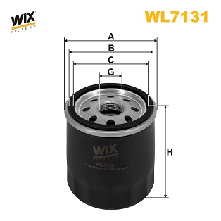 Oliefilter Wix Filters WL7131