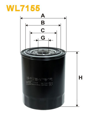 Oliefilter Wix Filters WL7155