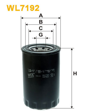Oliefilter Wix Filters WL7192