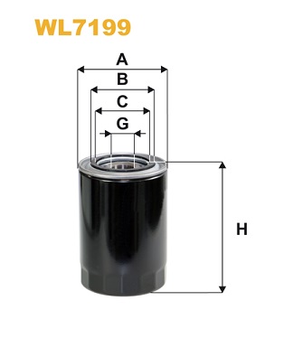 Oliefilter Wix Filters WL7199