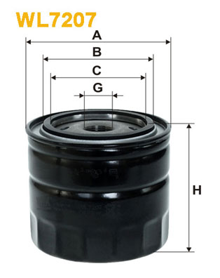 Oliefilter Wix Filters WL7207