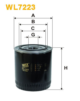 Oliefilter Wix Filters WL7223