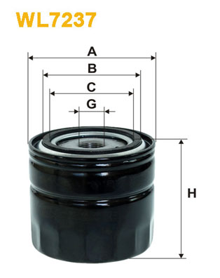 Oliefilter Wix Filters WL7237