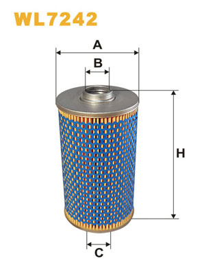 Oliefilter Wix Filters WL7242