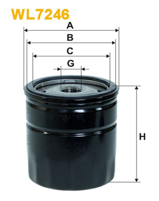 Oliefilter Wix Filters WL7246