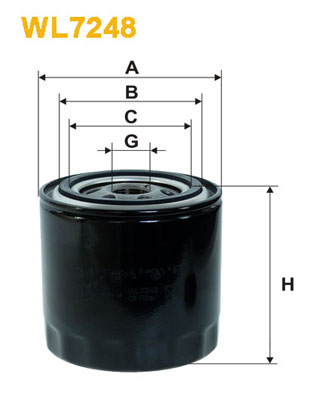 Oliefilter Wix Filters WL7248