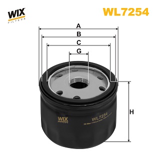 Oliefilter Wix Filters WL7254