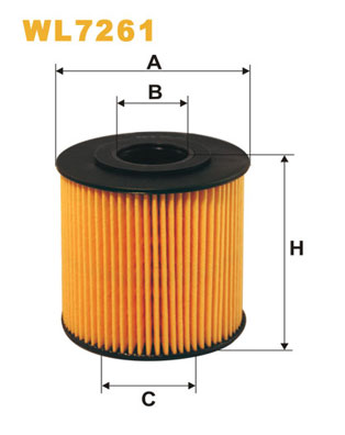 Oliefilter Wix Filters WL7261