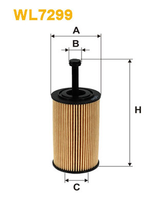 Oliefilter Wix Filters WL7299