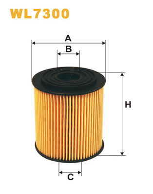 Oliefilter Wix Filters WL7300