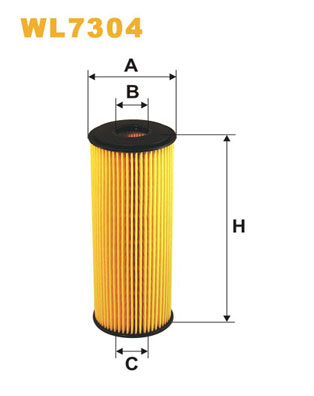 Oliefilter Wix Filters WL7304