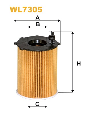 Oliefilter Wix Filters WL7305