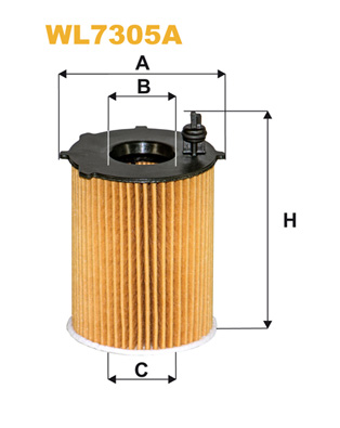 Oliefilter Wix Filters WL7305A