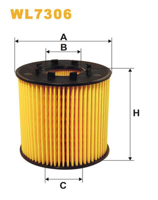 Oliefilter Wix Filters WL7306