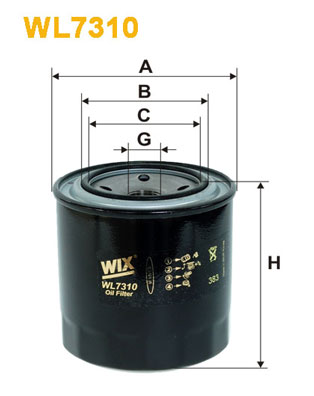 Oliefilter Wix Filters WL7310