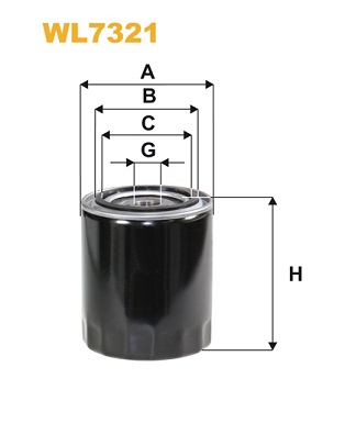 Oliefilter Wix Filters WL7321