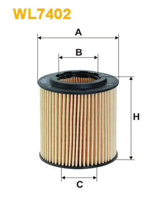 Oliefilter Wix Filters WL7402