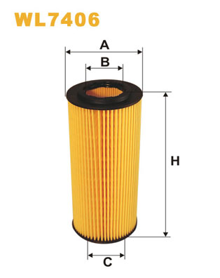 Oliefilter Wix Filters WL7406