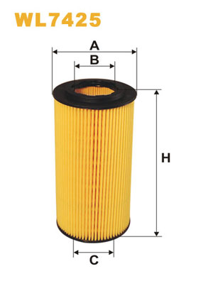 Oliefilter Wix Filters WL7425