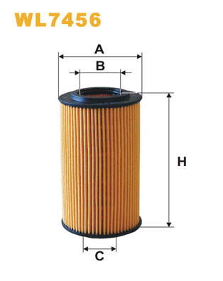 Oliefilter Wix Filters WL7456