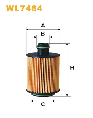 Oliefilter Wix Filters WL7464