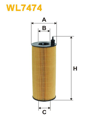 Oliefilter Wix Filters WL7474