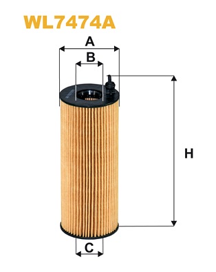 Oliefilter Wix Filters WL7474A