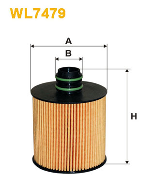 Oliefilter Wix Filters WL7479