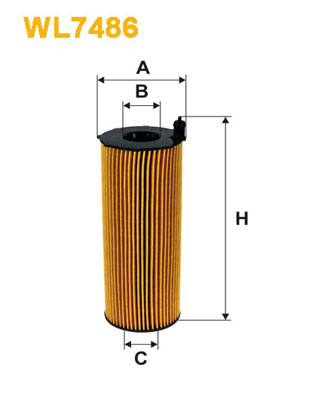 Oliefilter Wix Filters WL7486