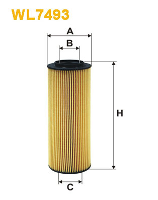 Oliefilter Wix Filters WL7493