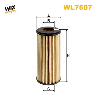 Oliefilter Wix Filters WL7507